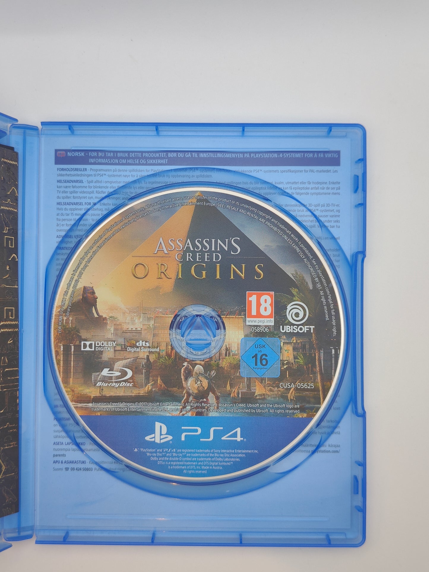 Assassin's creed Origins PS4 (käytetty)