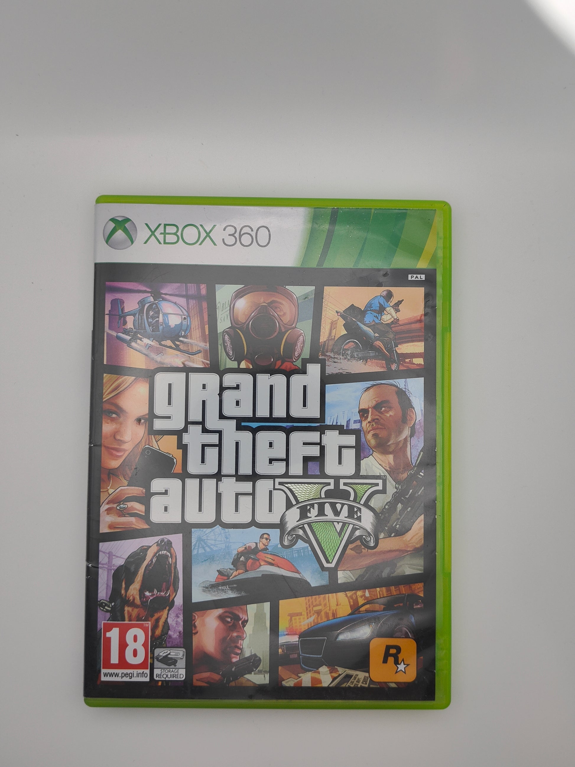 Grand Theft Auto V (GTA V), Xbox 360, käytetty