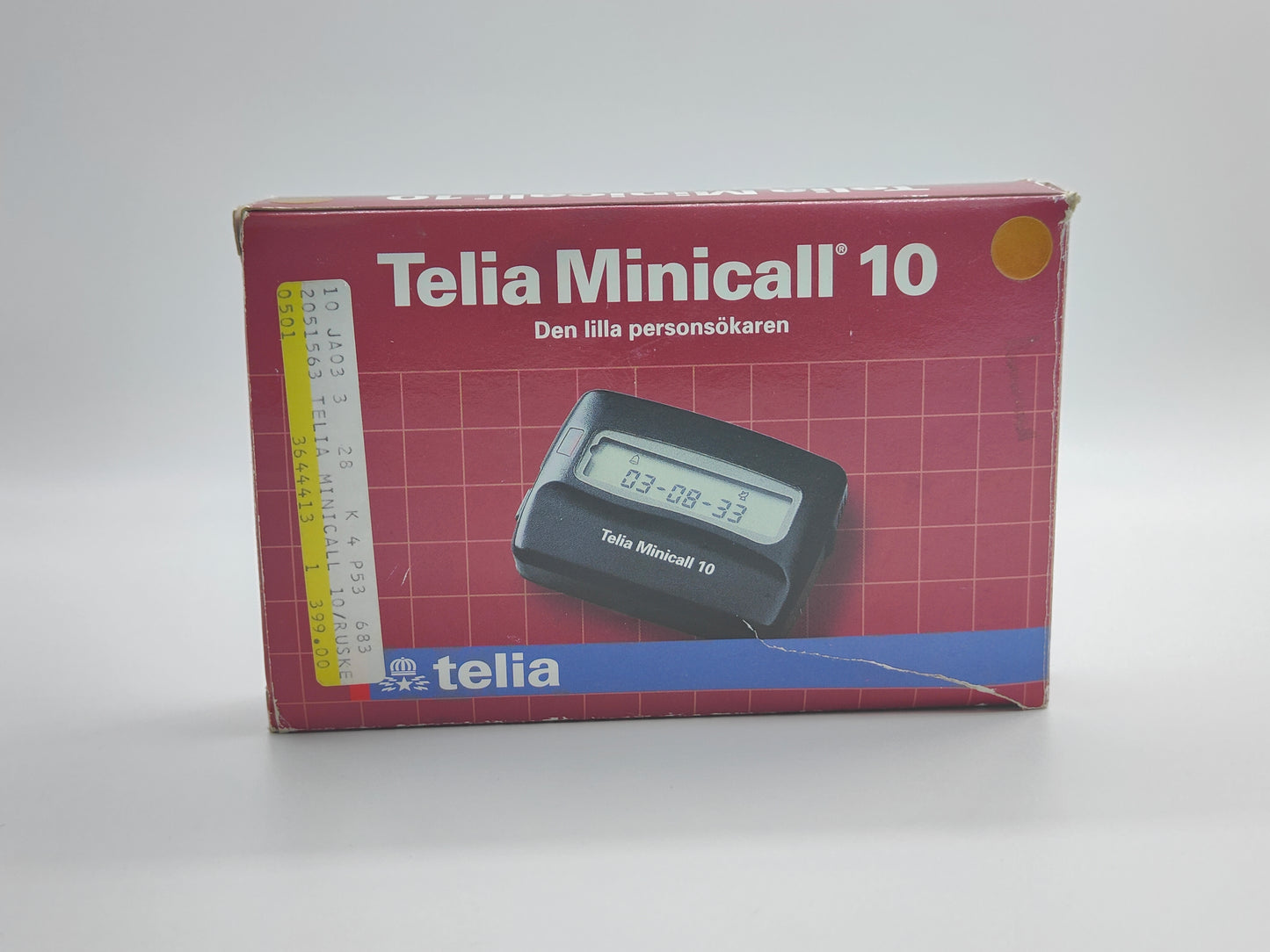 Vintage Telia Minicall 10 hakulaite