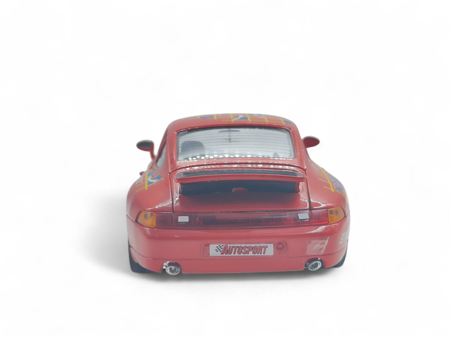 Burago 1:18 Porsche 911 Carrera Kilpa-auto Pienoismalli