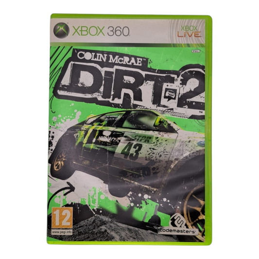 Colin McRae: Dirt 2 (Xbox 360)  Käytetty