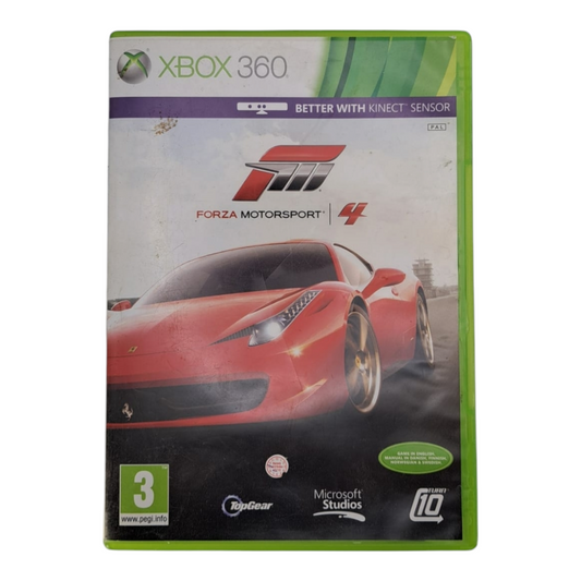 Forza Motorsport 4 (Xbox 360)  käytetty