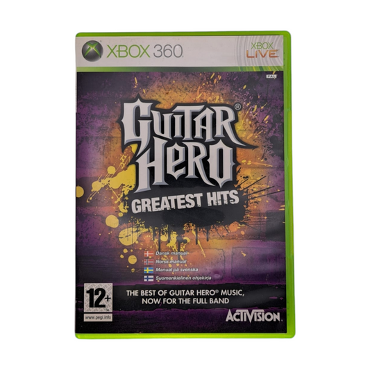 Guitar Hero: Greatest Hits (Xbox 360) käytetty