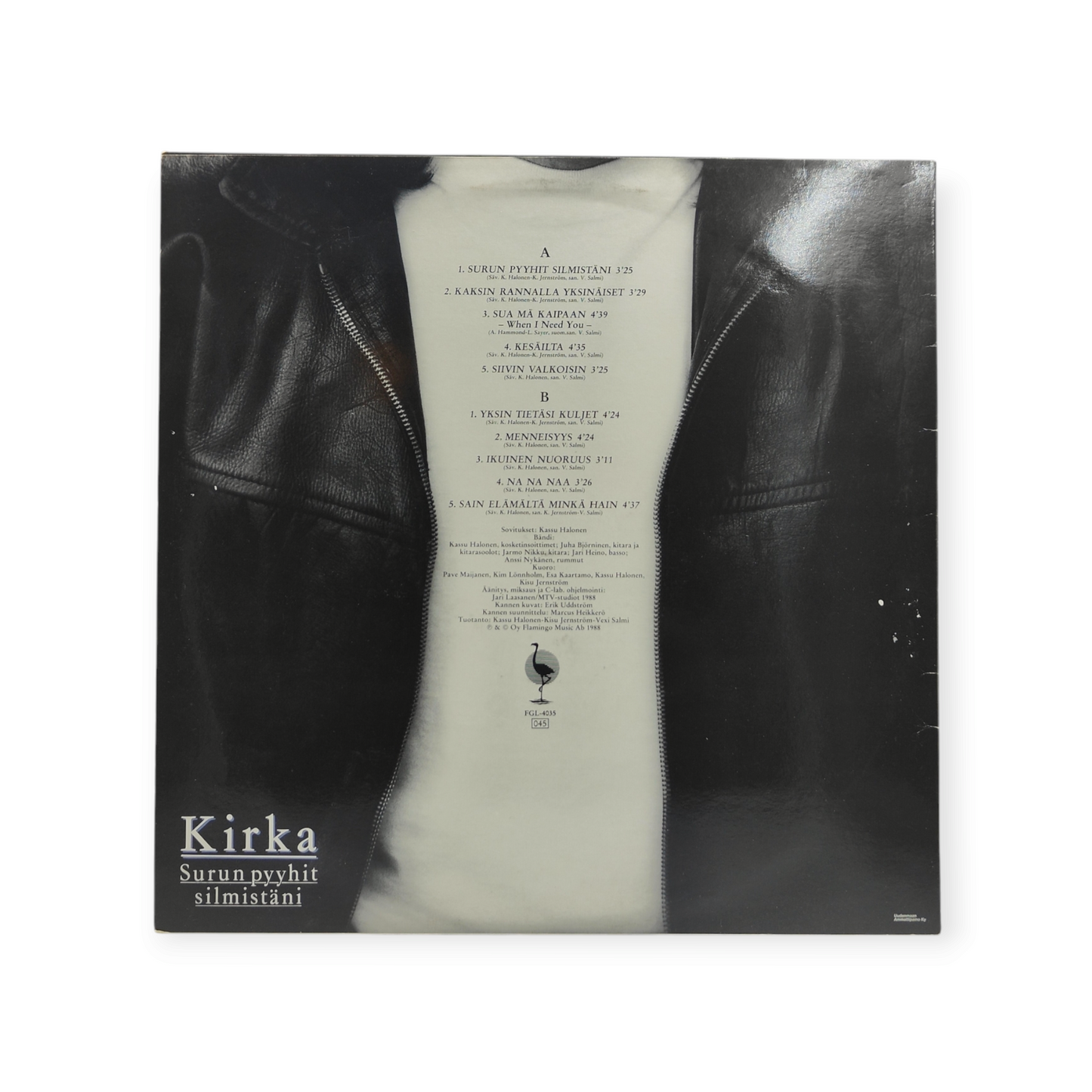 Kirka – Surun Pyyhit Silmistäni LP